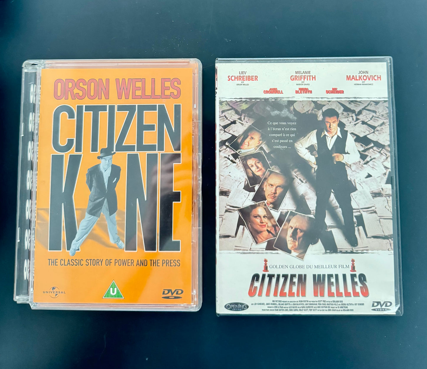 Pack Orson Welles – Citizen Kane (DVD UK) + Citizen Welles / RKO 281 (DVD FR)