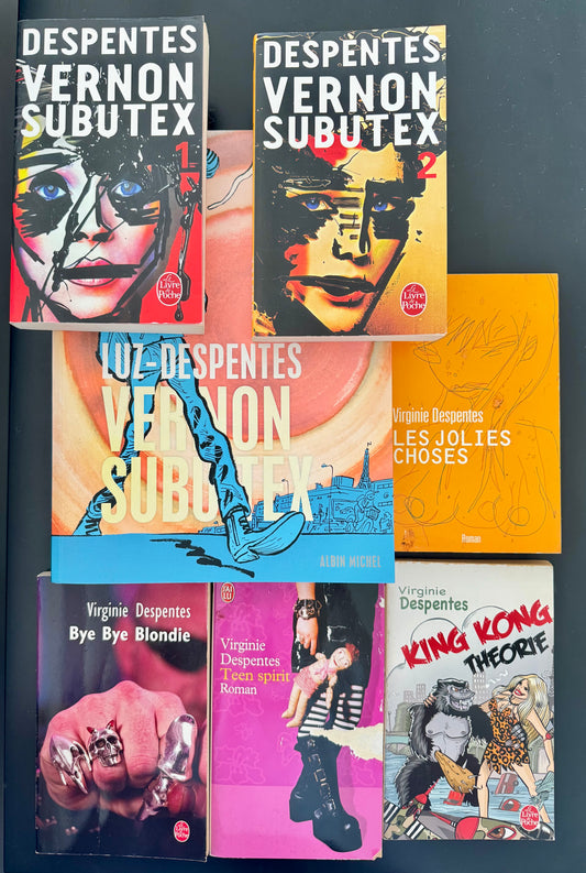 Virginie Despentes – Pack livres (Vernon Subutex, King Kong Théorie, etc.)