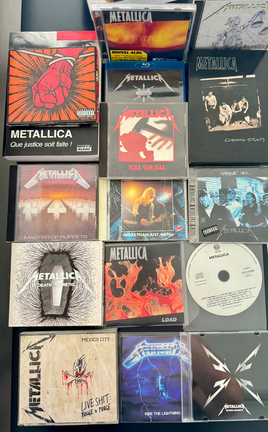 METALLICA – Collector Box (CD/BR/DVD + Livre)