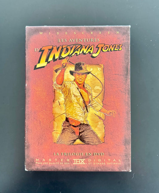 Les Aventures d’Indiana Jones – La Trilogie (Coffret DVD, édition FR, Widescreen/THX)