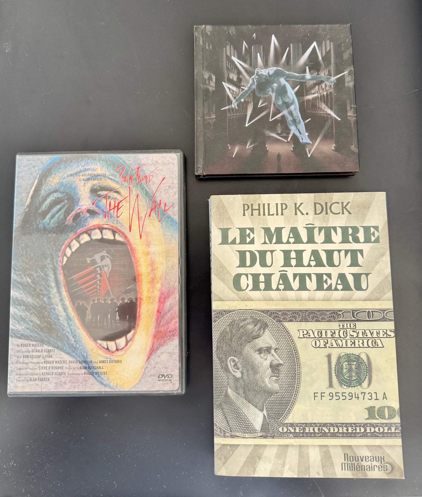 Pack Pink Floyd & SF — The Wall (DVD) + PULSE (2CD digibook) + Le Maître du Haut Château (Philip K. Dick)