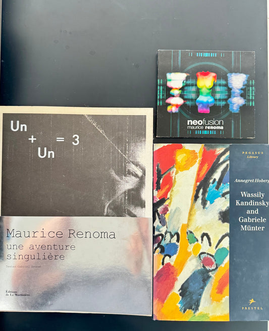 Pack Art — Maurice Renoma Une aventure singulière (beau livre) + CD Neofusion (Maurice Renoma) + Wassily Kandinsky & Gabriele Münter (Prestel)