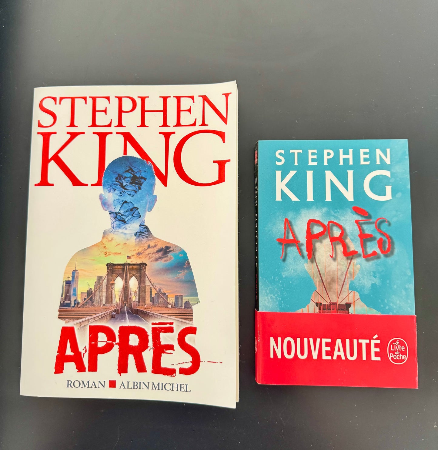 Pack Stephen King — Après (Grand format Albin Michel) + Après (Le Livre de Poche) 1 keep (Gardez l’un) – 1 give (Offrez l’autre):