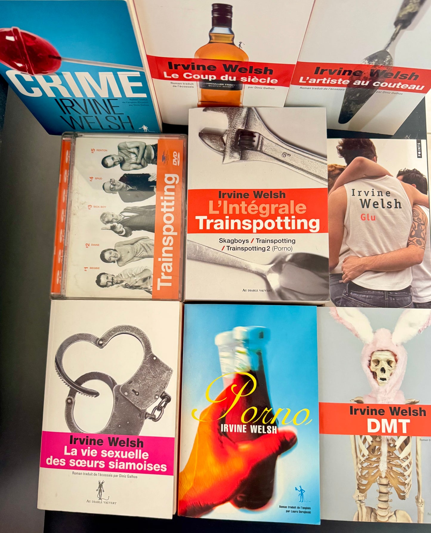 Box Irvine Welsh — Trainspotting & co (10 livres + 1 DVD)