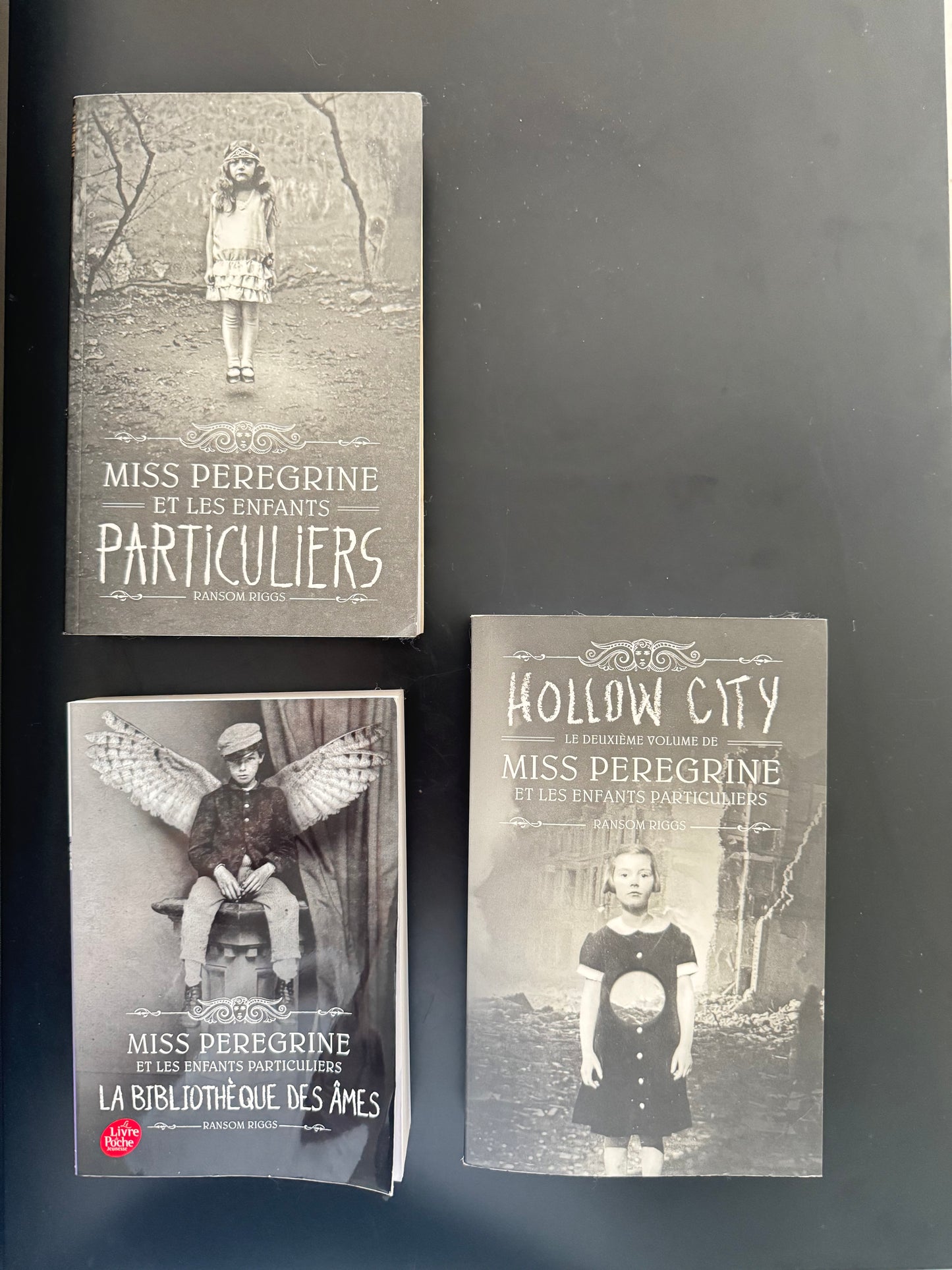 Pack Miss Peregrine – Trilogie (3 livres, Ransom Riggs)