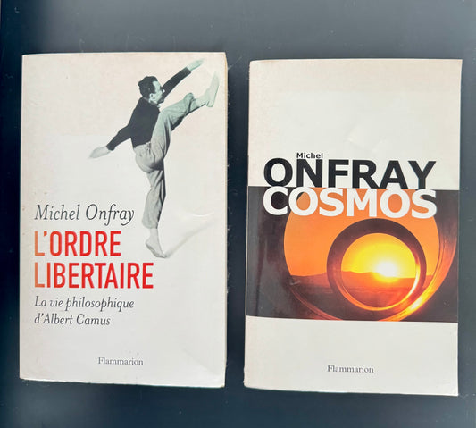 Pack Michel Onfray – L’Ordre libertaire + Cosmos (Flammarion, VF)