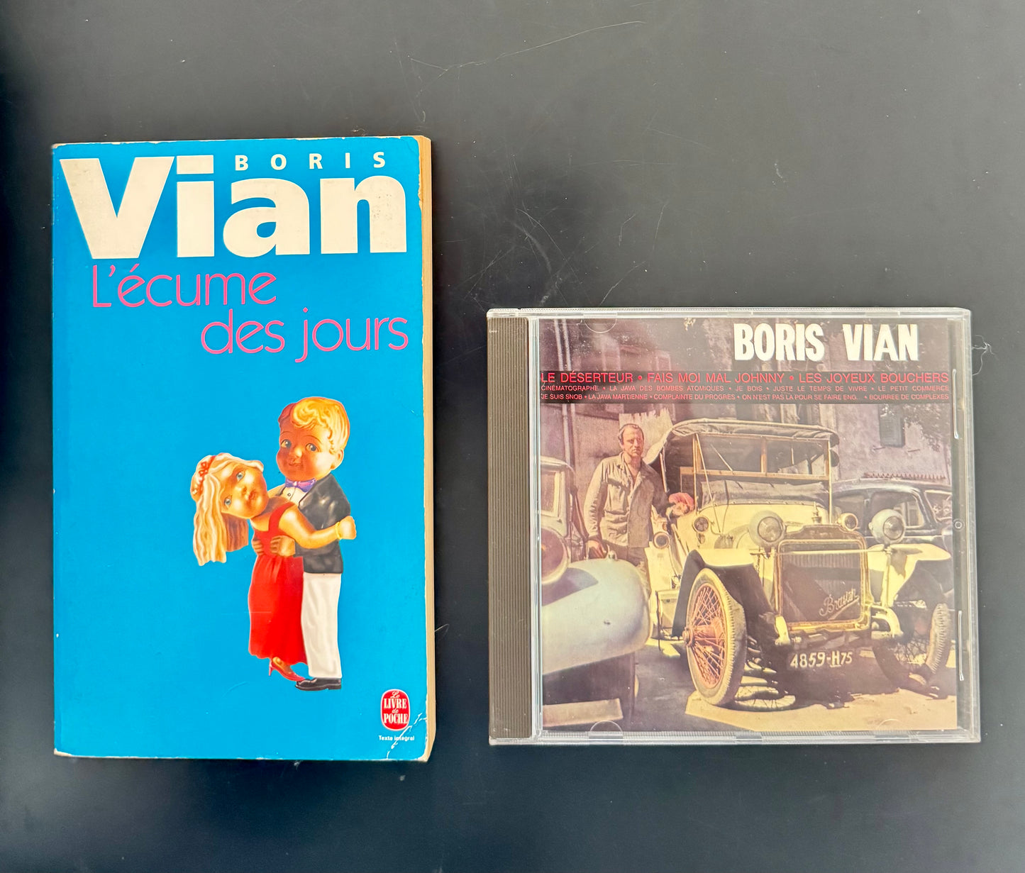 Pack Boris Vian – L’Écume des jours (Livre) + Compilation CD