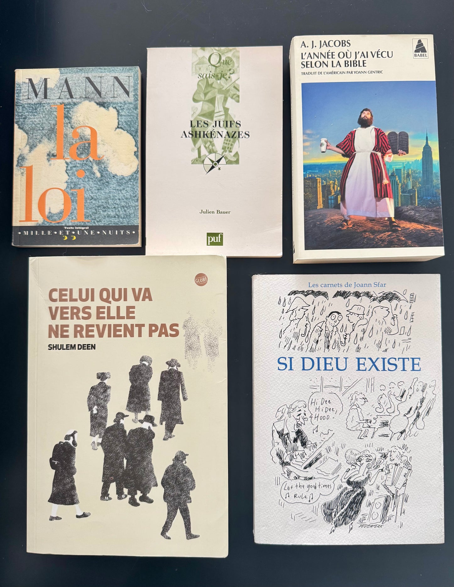 Pack “Judaïsme & Bible” – Mann, Jacobs, Deen, Bauer, Sfar