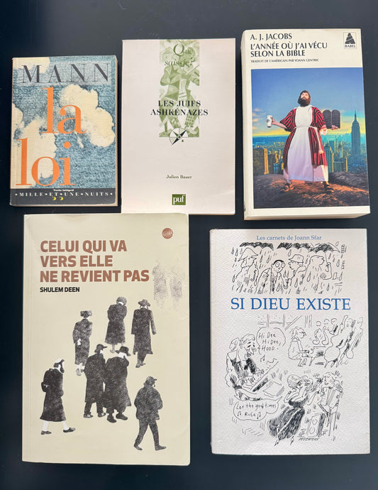 Pack “Judaïsme & Bible” – Mann, Jacobs, Deen, Bauer, Sfar