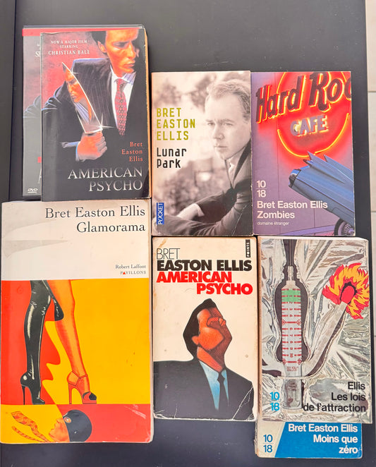Bundle transgressif culte autour de Bret Easton Ellis (90s/2000s)