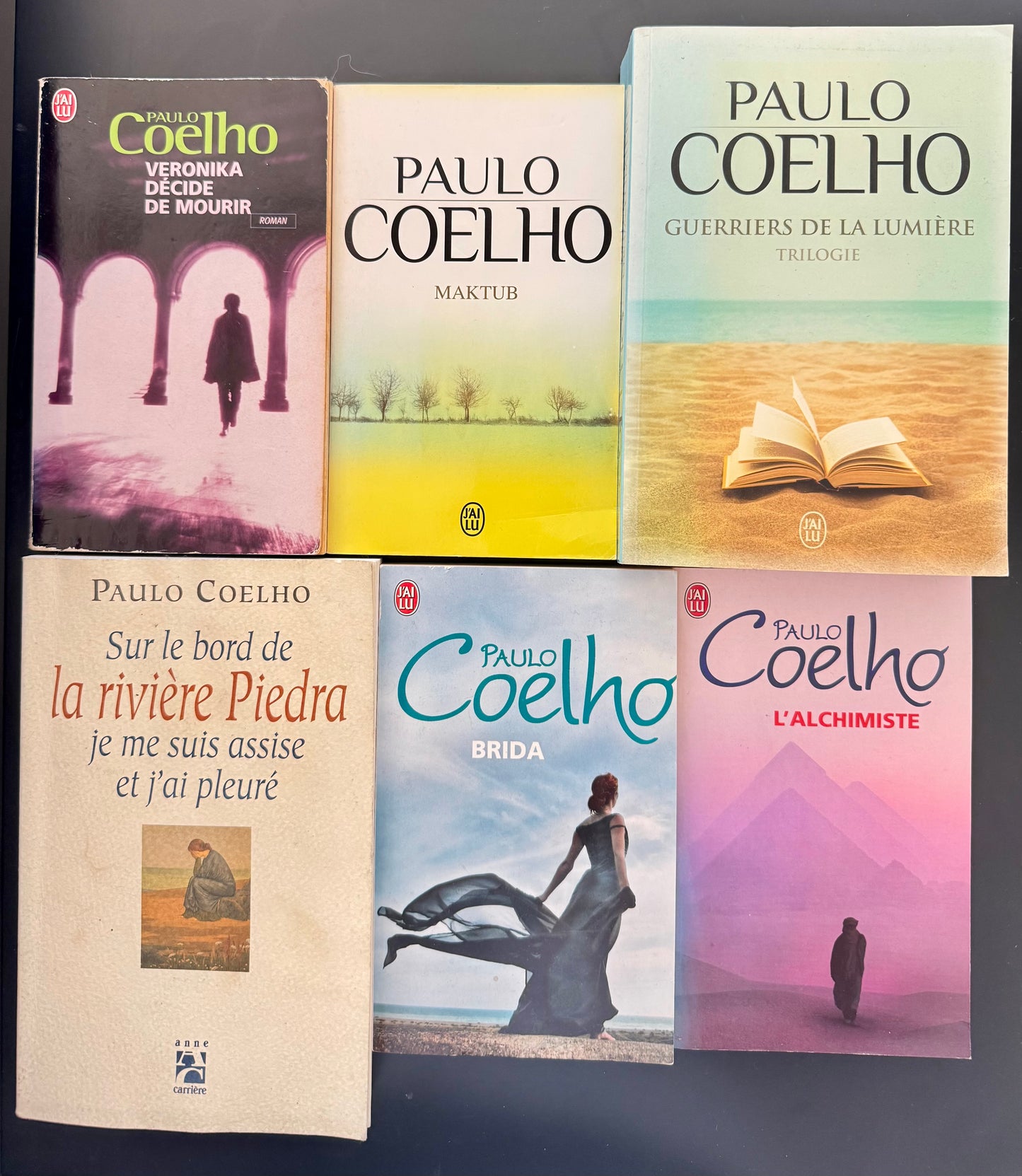 Pack Paulo Coelho – 6 livres poche (L’Alchimiste, Veronika décide de mourir, Brida, Maktub, Guerriers de la lumière, Sur le bord de la rivière Piedra)